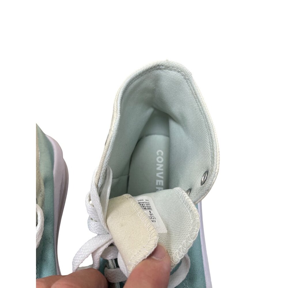 Converse Chuck Taylor womans Monie Hi "Ombre' Dew white High Sneakers SZ 9 - Picture 9 of 16